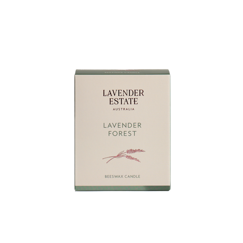 Lavender Forest Aromatherapy Beeswax Candle
