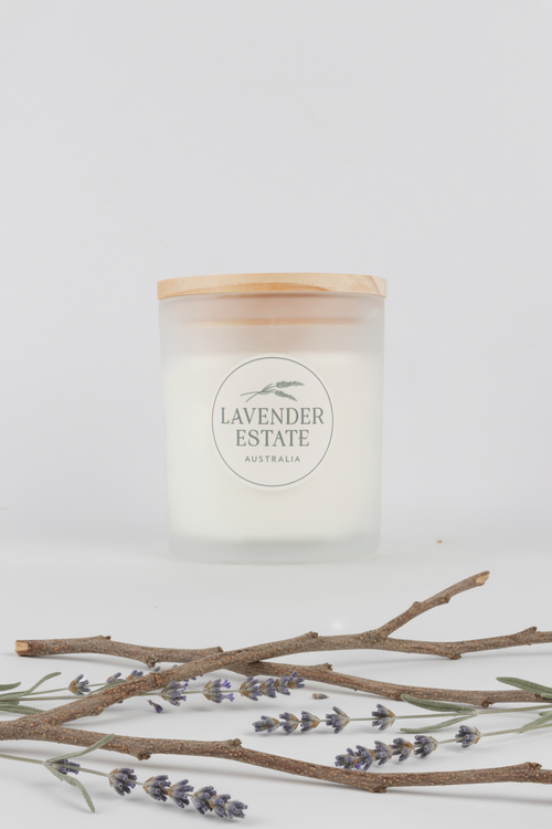 Lavender Forest Aromatherapy Beeswax Candle