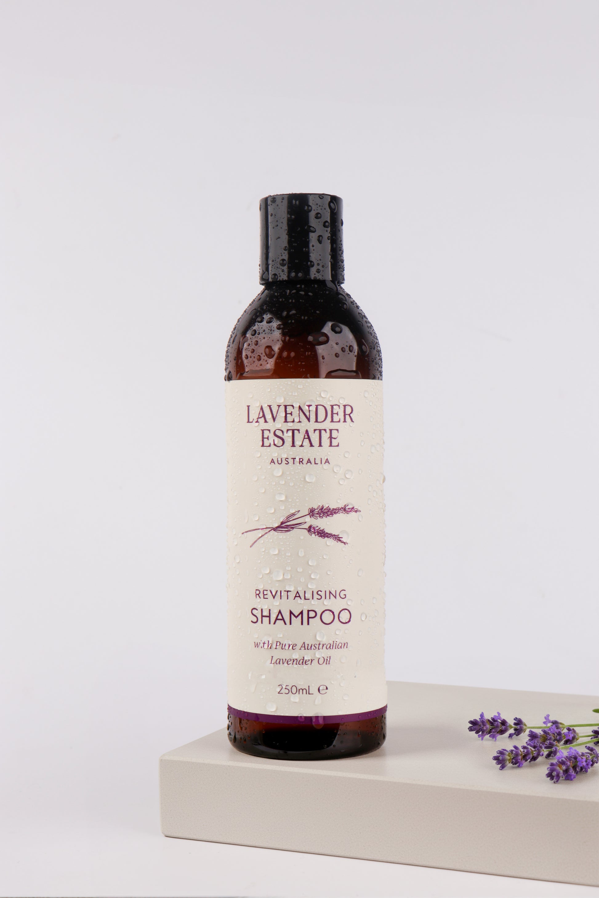 Calming Hair Shampoo with Pure Australian Lavender
